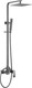 Миниатюра изображения товара Душевая система со смесителем Abber Wasserfall AF8616NGL (никель)