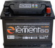 Миниатюра изображения товара Автомобильный аккумулятор Smart Element 6СТ-60 Евро 500А / ELE 60-З-R (60 А/ч)