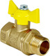 Миниатюра изображения товара Шаровой кран Valfex ВР/НР 3/4" / VF.278.LB3.034.N/P59 (ручка-бабочка)