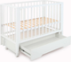 Миниатюра изображения товара Детская кроватка Rant Bergen Plus универсальная / 800 (Cloud White)