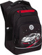 Миниатюра изображения товара Школьный рюкзак Grizzly RB-550-1 (черный/красный)