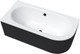 Миниатюра изображения товара Ванна акриловая Lauter Bliss 170 L / 21201071L (с каркасом, черным подголовником и черным лиц.экраном)