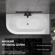 Миниатюра изображения товара Ванна акриловая Lauter Bliss 170 P / 21201072P (с серым подголовником)