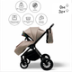 Миниатюра изображения товара Детская универсальная коляска Bubago Bloom 3 в 1 / BG 152-2 (мокко)