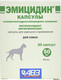Миниатюра изображения товара Таблетки для лечения сердечно-сосудистой системы у животных Агроветзащита Эмицидин 50мг (30 капсул)