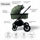 Миниатюра изображения товара Детская универсальная коляска Bubago Bloom 3 в 1 / BG 152-4 (зеленый)