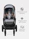 Миниатюра изображения товара Детская универсальная коляска Tomix Eclipse 2 в 1 / HP-621A (Grey)