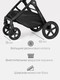 Миниатюра изображения товара Детская универсальная коляска Tomix Eclipse 2 в 1 / HP-621A (Grey)