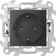 Миниатюра изображения товара Розетка Simon 2420434-038 (графит)