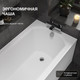 Миниатюра изображения товара Ванна акриловая Lauter Haven 160 / 21202006 (с каркасом, лицевым и торцевым экранами белого цвета)