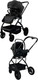 Миниатюра изображения товара Детская универсальная коляска Bubago Lotta 3 в 1 / BG 150-1 (черный)