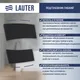 Миниатюра изображения товара Ванна акриловая Lauter Oasis 175 / 21203075 (с ножками, черным подголов, черным лиц. и торц. экранами)