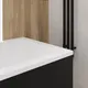 Миниатюра изображения товара Ванна акриловая Lauter Oasis 175 / 21203075 (с ножками, черным подголов, черным лиц. и торц. экранами)
