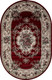 Миниатюра изображения товара Ковер Merinos Colizey D057-OVAL-RED (1.5х2.3)