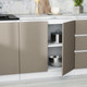 Миниатюра изображения товара Кухонный гарнитур Артём-Мебель Мэри СН-114 без стекла МДФ 1.4м (веллюто капучино)