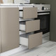 Миниатюра изображения товара Кухонный гарнитур Артём-Мебель Мэри СН-114 без стекла МДФ 1.6м (веллюто капучино)