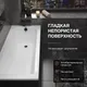 Миниатюра изображения товара Ванна акриловая Lauter Amelia 140 / 21204040 (с ножками, черным подголов, черным лиц. и торц. экраном)