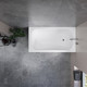 Миниатюра изображения товара Ванна акриловая Lauter Sophia 130 / 21205130 (с каркасом, лицевым экраном белого цвета)