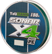 Миниатюра изображения товара Леска плетеная TauMANN Sonar PE X4 150м 0.6 0.12м / 06249 (темно-зеленый)