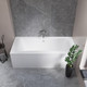 Миниатюра изображения товара Ванна акриловая Lauter Belgravia 180x80 / 21110180 (с каркасом и лицевым экраном)