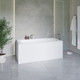 Миниатюра изображения товара Ванна акриловая Lauter Seraphina 160x80 / 2112160R (с каркасом и лицевым экраном)
