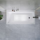 Миниатюра изображения товара Ванна акриловая Lauter Seraphina 160x80 / 2112160R (с каркасом и лицевым экраном)