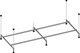 Миниатюра изображения товара Ванна акриловая Lauter Seraphina 170x80 / 2112170L (с каркасом и лицевым экраном)