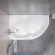 Миниатюра изображения товара Ванна акриловая Lauter Geneva 170x105 / 2103170L (с каркасом и лицевым экраном)