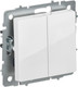 Миниатюра изображения товара Выключатель IEK Brite BR-V23-0-10-K01 (белый)