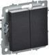 Миниатюра изображения товара Выключатель IEK Brite BR-V23-0-10-K02 (черный)