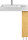 Миниатюра изображения товара Тумба под умывальник Акватон Лайн 200 / 1A232301LFDK0 (дуб каменный)