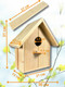 Миниатюра изображения товара Скворечник для птиц Четыре Солнца Pro Metal (натуральный)