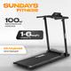 Миниатюра изображения товара Электрическая беговая дорожка Sundays Fitness Simple Line G530D