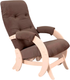 Миниатюра изображения товара Кресло-маятник Glider Модель 68 (коричневый/дуб шампань)