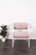 Миниатюра изображения товара Стул Glider Темно-розовый/молочный дуб