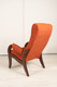 Миниатюра изображения товара Кресло мягкое Glider Аоста (кирпично-красный/орех антик)