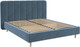 Миниатюра изображения товара Двуспальная кровать Bravo Мебель Рино 160x200 без ПМ Стандарт 2 Вариант (джинс)