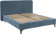 Миниатюра изображения товара Двуспальная кровать Bravo Мебель Стелла-2 160x200 без ПМ Стандарт 2 Вариант (джинс)