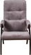 Миниатюра изображения товара Кресло мягкое Glider Модель 61 (темно-серый/венге)