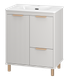 Миниатюра изображения товара Тумба с умывальником Brevita Risacca Crema 70 / RIS-06070-0342Я+B-OND070-01 (серый кашемир)
