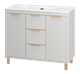 Миниатюра изображения товара Тумба с умывальником Brevita Risacca Crema 100 / RIS-06100-0342Я+B-OND100-01 (серый кашемир)