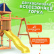 Миниатюра изображения товара Игровой комплекс National Tree Company Fun Land с мини сеткой / ДКПМ-2