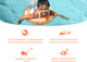 Миниатюра изображения товара Надувной круг Swimtrainer Classic 11222 (оранжевый)