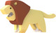 Миниатюра изображения товара Игрушка-конструктор Halftoys Animal Лев HAS001