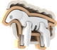 Миниатюра изображения товара Игрушка-конструктор Halftoys Animal Овца HAS008
