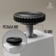 Миниатюра изображения товара Обеденный стол Millwood Женева 3 раздвижной D110-150x110х76 (бетон/металл белый)