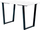 Миниатюра изображения товара Обеденный стол Millwood Уэльс Л18 100x70х75 (белый/металл черный)