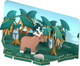 Миниатюра изображения товара Игрушка-конструктор Halftoys Animal Олень с диорамой HA010