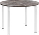 Миниатюра изображения товара Обеденный стол Millwood Далис 1 D50-100x100x76 (сосна пасадена/металл белый)