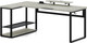 Миниатюра изображения товара Компьютерный стол Millwood Каир Угловой 160x120х93.05 (дуб белый Craft/металл черный)
